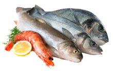 Рыба и морепродукты содержат много йода