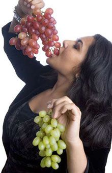 Кушаем только качественный виноград