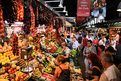 Рынок La Boqueria, Барселона - Испания