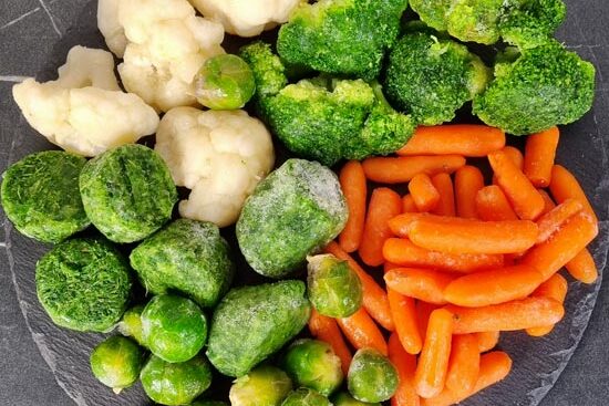 Положительные факторы замороженных овощей