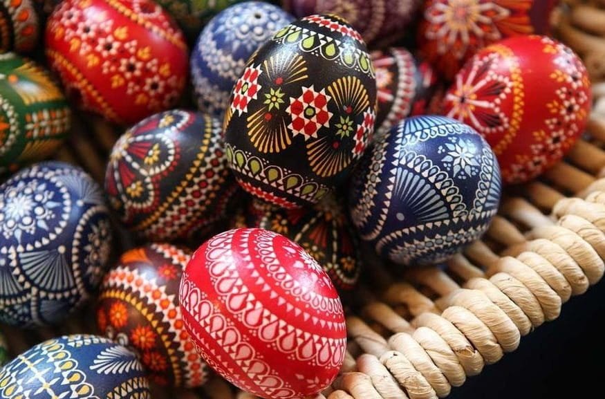 Пасхальные яйца — идеи